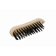 NESPOLI - Brosse métallique bois violon 5 rangs 205mm - vignette