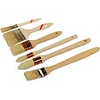 NESPOLI - Lot de 6 pinceaux - Bois et soie - Professionnel - vignette