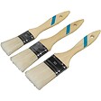NESPOLI - Lot de 3 pinceaux pour peinture acrylique avec manche bois NESPOLI - vignette