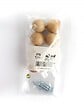 CENTRALE BRICO - Lot De 6 Boutons De Meuble Boule Hêtre Bois H.32 X L.29 X P.29 Mm - vignette