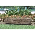 WINDHAGER - Bordure décorative osier lignes géométriques 100x35cm - vignette