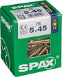 SPAX - Lot De 75 Vis Acier Tête Fraisée Pozidriv Spax, Diam.5 Mm X L.45 Mm - vignette
