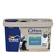DULUX VALENTINE - Peinture Crème de Couleur - Bleu Canard - Satin - 2,5L - vignette