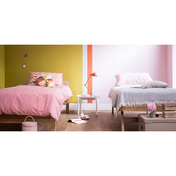 DULUX VALENTINE - Peinture Crème de Couleur - Baby doll - Satin - 2,5L - large