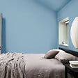 DULUX VALENTINE - Peinture Crème de Couleur - Bleu Céleste - Satin - 2,5L - vignette