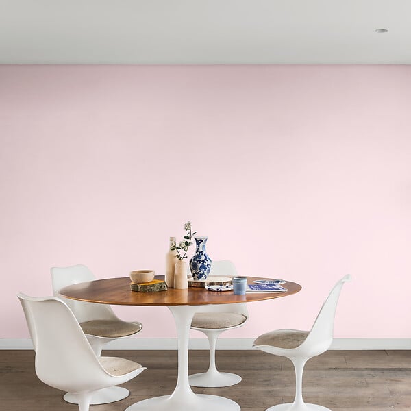 DULUX VALENTINE - Peinture Crème de Couleur - Bouton de rose - Satin - 2,5L - large