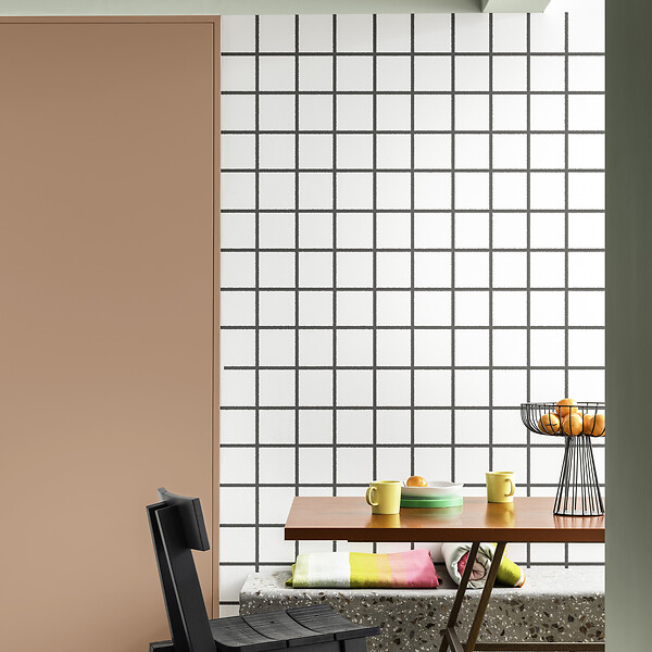 DULUX VALENTINE - Peinture intérieure satinée - Crème de Couleur - Chamallow - 1,25L - large