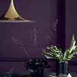 DULUX VALENTINE - Peinture Crème de Couleur - Prune - Satin - 2,5L - vignette