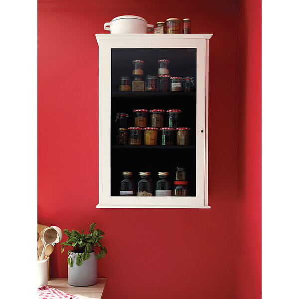 DULUX VALENTINE - Peinture monocouche Crème de Couleur - Rouge Design - 0,5L - large