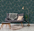 GRANDECO - Papier vinyle antares all over vert - vignette