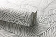 GRANDECO - Panneau décoratif intissé motif Isa - Blanc - vignette