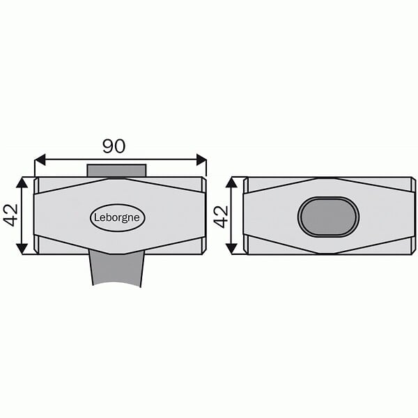 LEBORGNE - Massette 1,2 Kg Novagrip - large