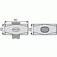 LEBORGNE - Massette 1,2 Kg Novagrip - vignette