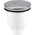 NICOLL - Bonde De Douche Capot Abs Chromé Ø 90 Mm Sortie Verticale - vignette