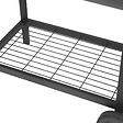 RED DECO - Barbecue charbon de bois 2 grilles ALABAMA Noir Acier inoxydable - vignette