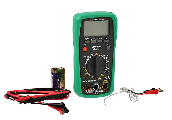 SCHNEIDER ELECTRIC - Multimètre numérique CAT III 300V - Noir - 300V - large