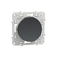 SCHNEIDER ELECTRIC - Poussoir plastique Odace Anthracite 10A - vignette
