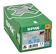 SPAX - 100 Vis Torx Autoforeuse 5x70 Spax-deck Inox A2 - Terrasse Bois Éxotique - vignette