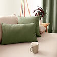 C MA DECO - Coussin déhoussable coton 40x40cm - Argile - vignette