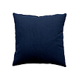 C MA DECO - Coussin déhoussable 40x40cm coloris bleu marine - vignette