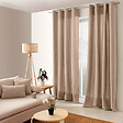 C MA DECO - Rideau coton 8 œillets - Naturel - L.135xH.240cm - vignette