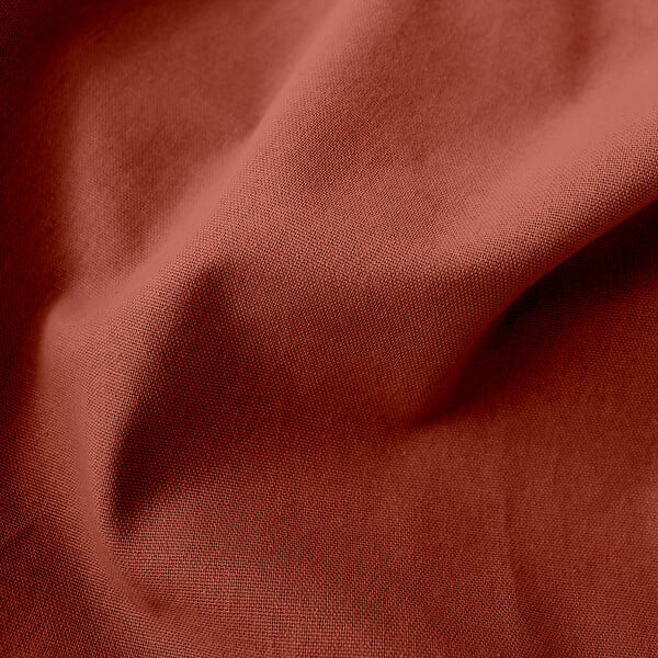 C MA DECO - Rideau en coton - Œillets - Terre cuite - 135x240cm - large