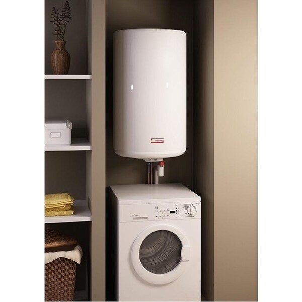 THERMOR - Chauffe-eau Steatis Mural Vertical Étroit 100 Litres Thermor 261025 - large