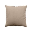 C MA DECO - Coussin déhoussable coton 40x40cm - Naturel - vignette