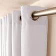 C MA DECO - Rideau 100% Polyester - Œillets - Blanc - 140x240cm - vignette