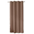 C MA DECO - Rideau à œillets L.140xH.240cm - Vison - vignette