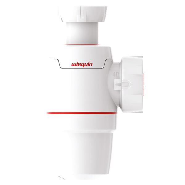 WIRQUIN - Siphon d'évier D40 réglable en hauteur WIRQUIN NEO - large