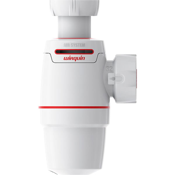 WIRQUIN - Siphon de lavabo réglable en hauteur WIRQUIN NEO AIR D32 - large