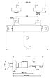 HUBER - Munchen mitigeur bain-douche thermostatique chromé - vignette