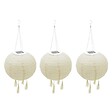 LUMISKY - 3 Lampions solaires HIMALAYA D30cm - vignette