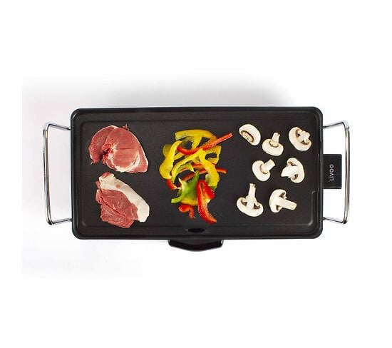 DOMOCLIP - Plancha électrique 2000w 40x23cm - DOM174 - large