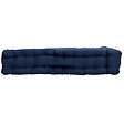 C MA DECO - Coussin de sol en coton 50x50x10cm bleu marine - vignette