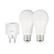 XANLITE - Pack connecté Kozii - 2 ampoules LED + prise - RVB+CCT 9W - vignette