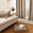 C MA DECO - Coussin de sol avec poignée coton 50x50x10cm naturel - vignette