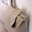 C MA DECO - Tête de lit en coton à pattes boutonnées - Naturel - 70x45cm - vignette