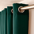 C MA DECO - Rideau 8 œillets 140x240cm vert foncé - vignette