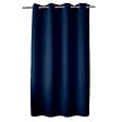 C MA DECO - Rideau occultant 8 œillets 140x180cm bleu marine - vignette