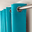 C MA DECO - Rideau occultant 8 œillets - Turquoise - 140x180cm - vignette