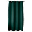 C MA DECO - Rideau occultant 8 oeillets 140x180cm vert foncé - vignette