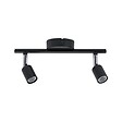 PAULMANN - Spot mural/plafond orientable - Métal - Anthracite - IP44 - vignette