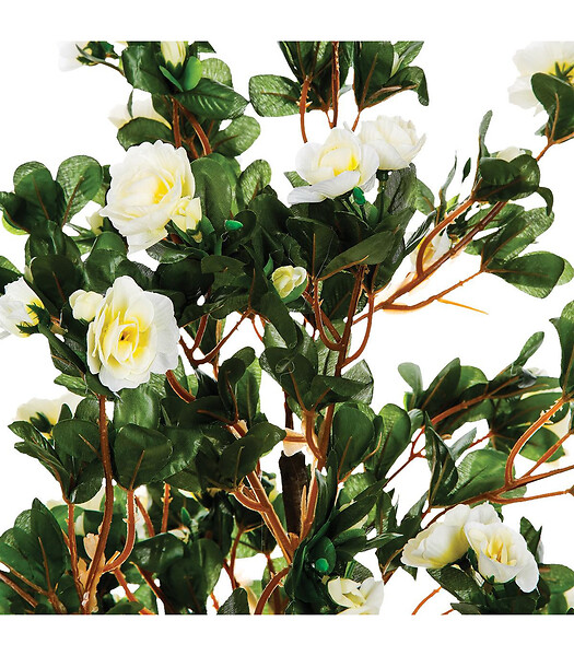 ATMOSPHERA - Plante artificielle Azalée en pot H 78 cm - large