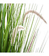 ATMOSPHERA - Bouquet artificiel d'herbes et Queues de chat en pot H 100 cm - vignette