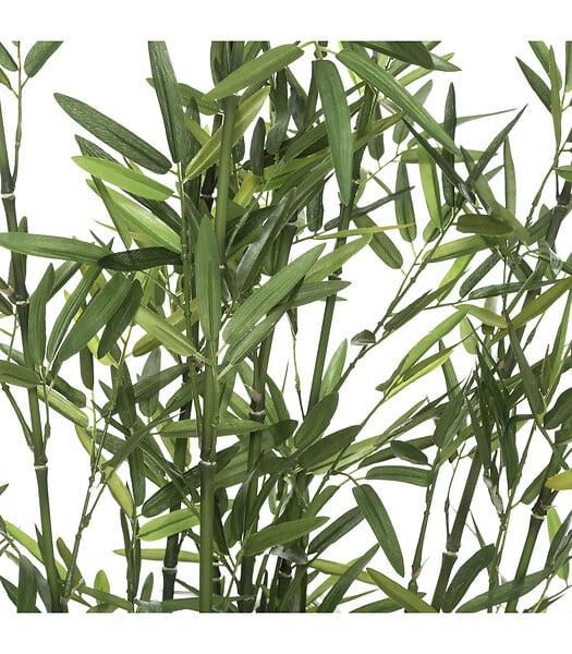 ATMOSPHERA - Plante artificielle Bambou Pot en Céramique H 180 cm - large