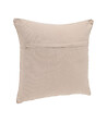 ATMOSPHERA - Coussin déhoussable en Coton Beige lin 38 x 38 cm - vignette