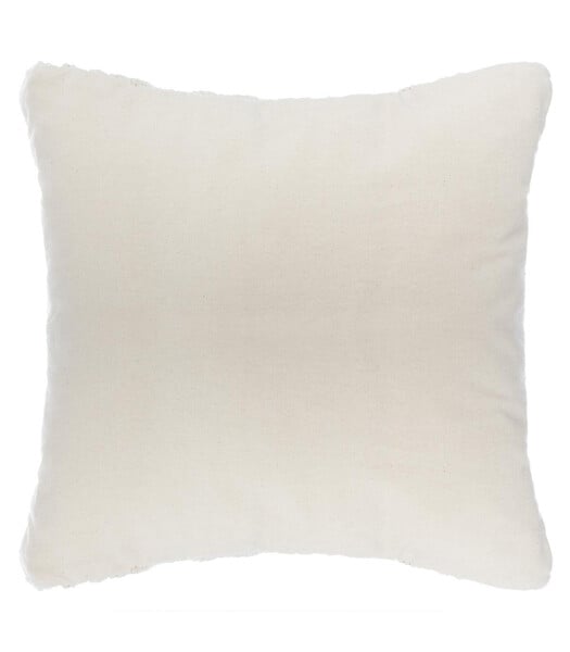 ATMOSPHERA - Coussin déhoussable Macramé 40 x 40 cm - large