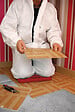 SMARTOOL - Tapis de protection pour genoux - Polyuréthane - Rouge - vignette